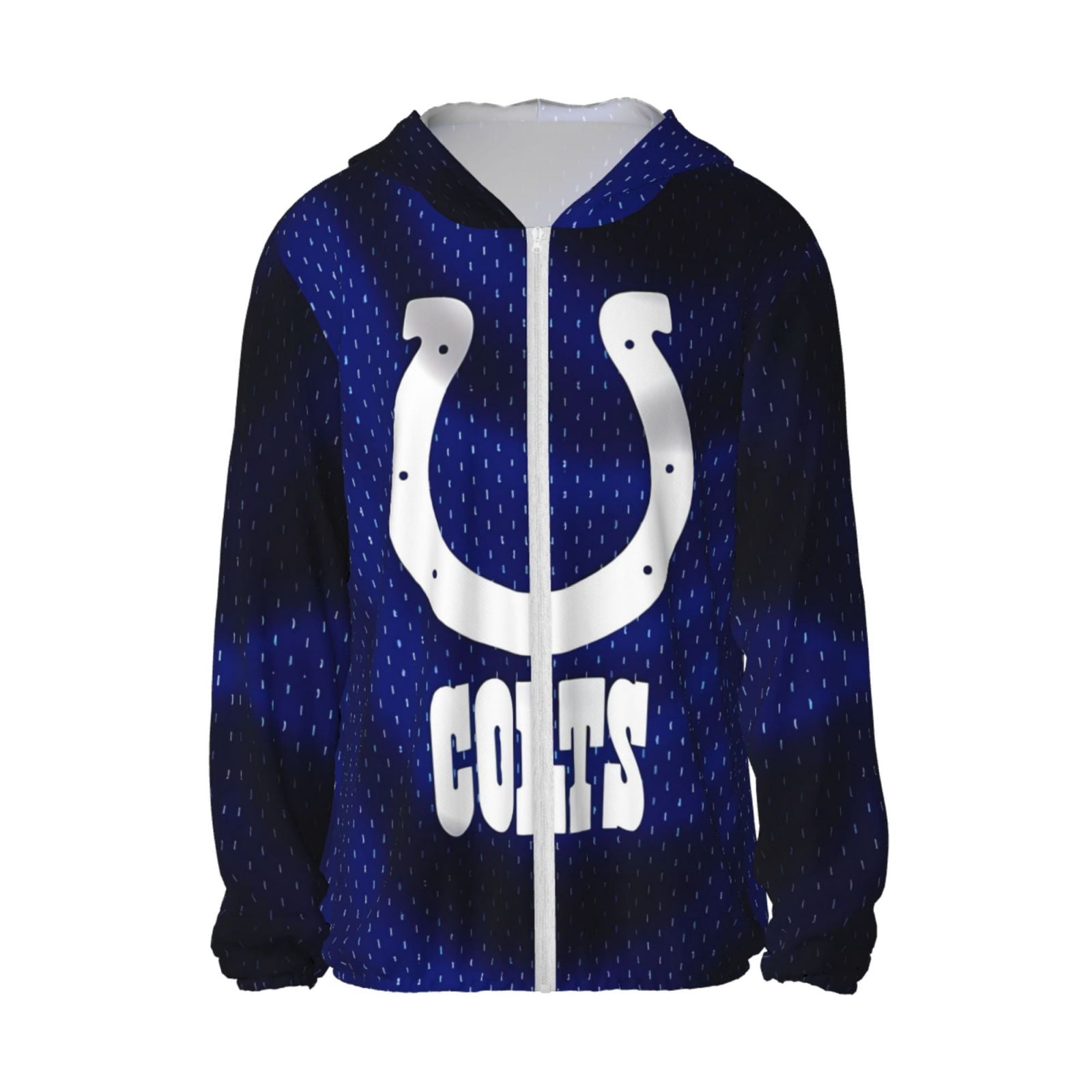 Colts Team Youth lightweight sports long sleeved sunscreen clothing Long sleeved jacket for boys 