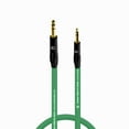 thumbnail image 1 of Coluber Cable 1/4" Balanced TRS Male to 3.5 TRS Male 1.5ft Audio Interface Connector, 1 of 7