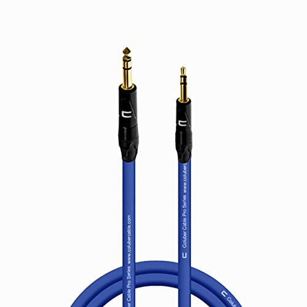 3.5mm Stereo to 1/4 inch TRS Stereo Balanced Cable for Stage - Custom Cable  Connection