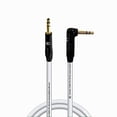 thumbnail image 1 of Coluber Cable 1/4" TRS Male - Right Angle 1/4" TRS 3ft. Pro 3-Pin Connector, 1 of 7