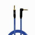 thumbnail image 1 of Coluber Cable 1/4" TRS Male - Right Angle 1/4" TRS 6ft. Pro 3-Pin Connector, 1 of 7