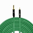 thumbnail image 1 of Coluber Cable 1/4" TRS Male to 3.5 TS Male 3-Pin Microphone Audio Connector, 1 of 7