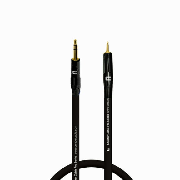 Coluber Cable 3.5 TRS Male TS to 3.5 TS Male - Pro Audio Interface Connector 0.5ft