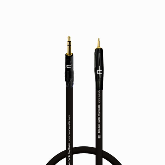 Coluber Cable 3.5 TRS Male TS to 3.5 TS Male - Pro Audio Interface Connector 1ft
