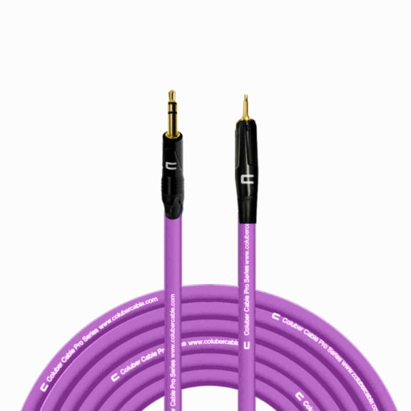 Coluber Cable 3.5 TRS Male TS to 3.5 TS Male - Pro Audio Interface Connector 75ft