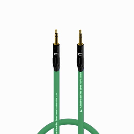 Coluber Cable - 3.5 TRS Male to 3.5 TRS Male Pro 3-Pin Microphone Connector