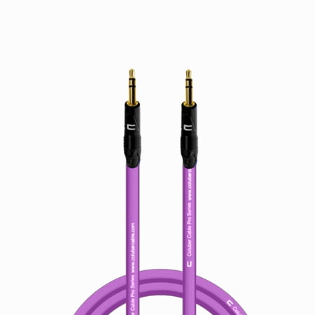 Coluber Cable - 3.5 TRS Male to 3.5 TRS Male Pro 3-Pin Microphone Connector