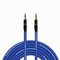 thumbnail image 1 of Coluber Cable - 3.5 TRS Male to 3.5 TRS Male Pro 3-Pin Microphone Connector, 1 of 7