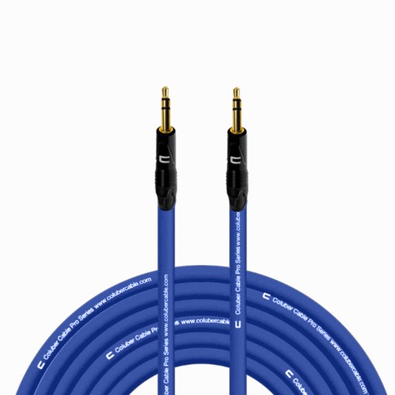 Coluber Cable - 3.5 TRS Male to 3.5 TRS Male Pro 3-Pin Microphone Connector