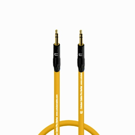 Coluber Cable - 3.5 TRS Male to 3.5 TRS Male Pro 3-Pin Microphone Connector