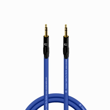 Coluber Cable - 3.5 TRS Male to 3.5 TRS Male Pro 3-Pin Microphone Connector