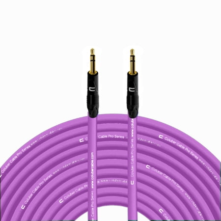 Coluber Cable - 3.5 TRS Male to 3.5 TRS Male Pro 3-Pin Microphone Connector