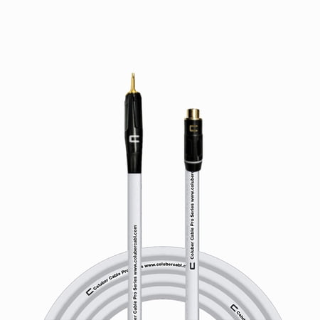 Coluber Cable 3.5 TS Male - RCA Female Audio Interface - Microphone Connector