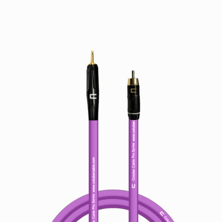 Coluber Cable 3.5 TS Male - RCA Male Audio Interface or Microphone Connector