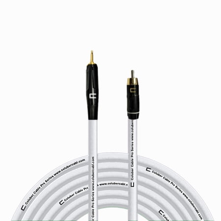 Coluber Cable 3.5 TS Male - RCA Male Audio Interface or Microphone Connector