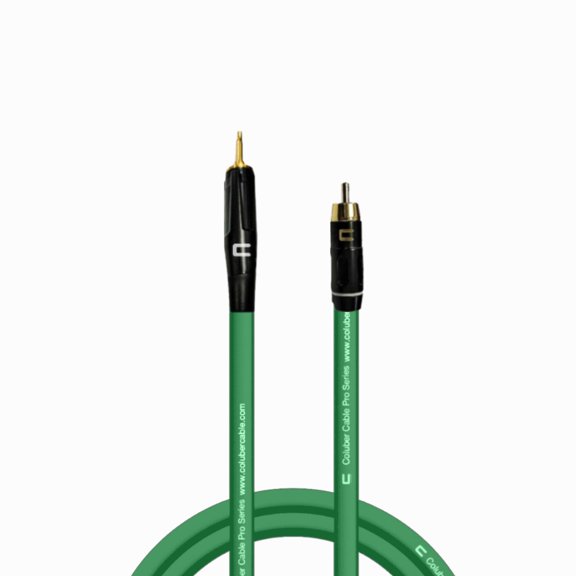 Coluber Cable 3.5 TS Male - RCA Male Audio Interface or Microphone Connector