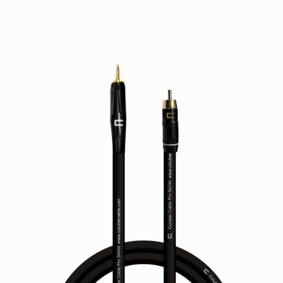 Coluber Cable 3.5 TS Male - RCA Male Audio Interface or Microphone Connector