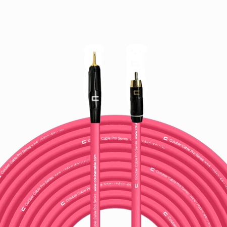 Coluber Cable 3.5 TS Male - RCA Male Audio Interface or Microphone Connector