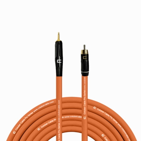 Coluber Cable 3.5 TS Male - RCA Male Audio Interface or Microphone Connector