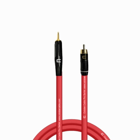Coluber Cable 3.5 TS Male - RCA Male Audio Interface or Microphone Connector