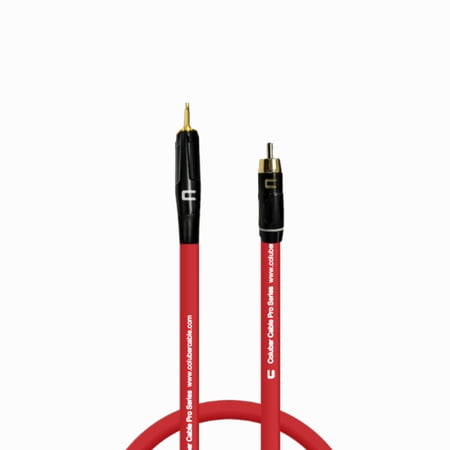 Coluber Cable 3.5 TS Male - RCA Male Audio Interface or Microphone Connector