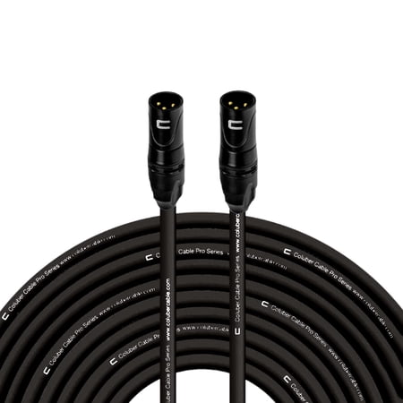 Coluber Cable 3-Pin Male Balanced XLR Cable-Professional Microphone Cable