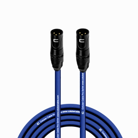 Coluber Cable 3-Pin Male Balanced XLR Cable-Professional Microphone Cable