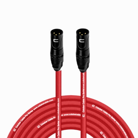 Coluber Cable 3-Pin Male Balanced XLR Cable-Professional Microphone Cable