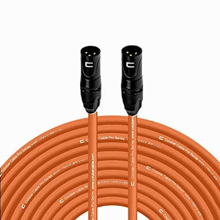 Coluber Cable 3-Pin Male Balanced XLR Cable-Professional Microphone Cable