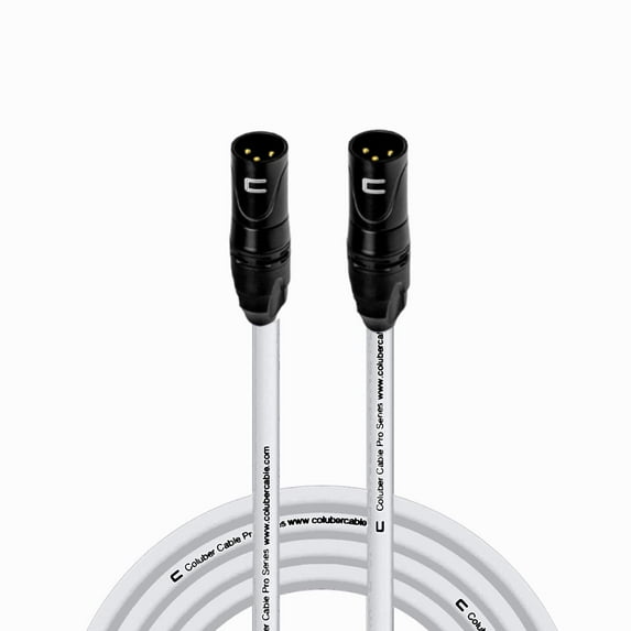 Coluber Cable 3-Pin Male Balanced XLR Cable-Professional Microphone Cable