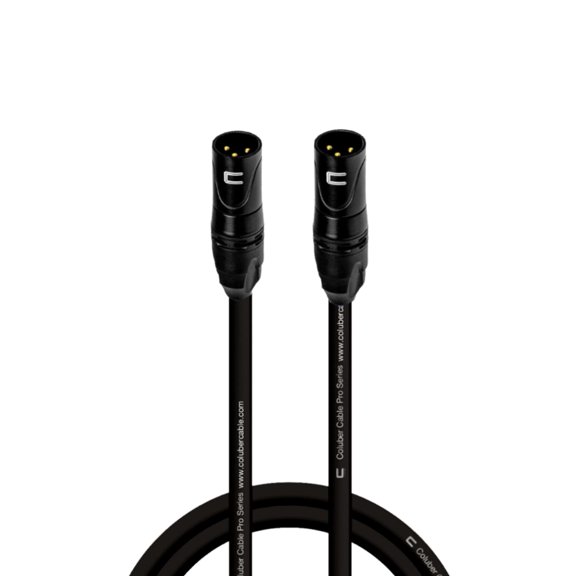 Coluber Cable 3-Pin Male Balanced XLR Cable-Professional Microphone Cable