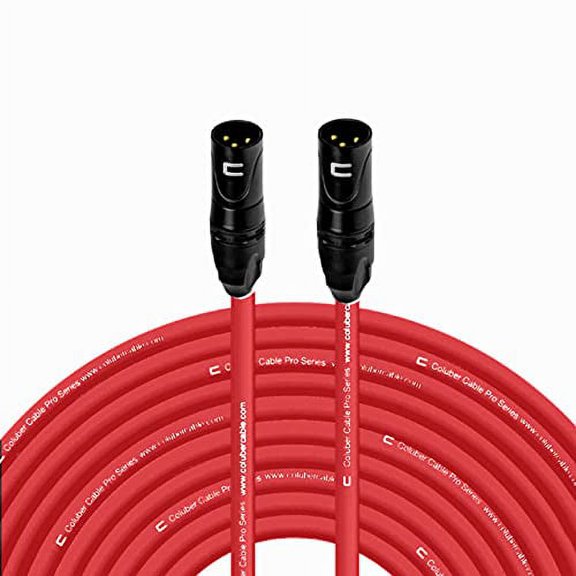 Coluber Cable 3-Pin Male Balanced XLR Cable-Professional Microphone Cable