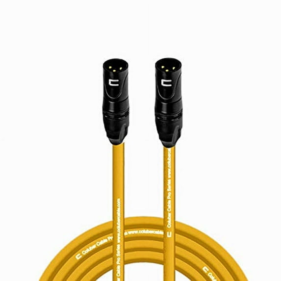 Coluber Cable 3-Pin Male Balanced XLR Cable-Professional Microphone Cable