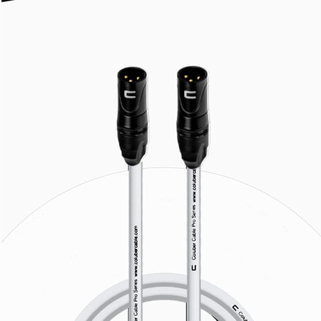 Coluber Cable 3-Pin Male Balanced XLR Cable-Professional Microphone Cable