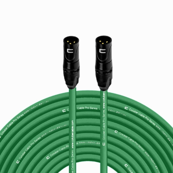Coluber Cable 3-Pin Male Balanced XLR Cable-Professional Microphone Cable