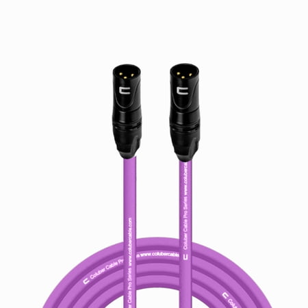 Coluber Cable 3-Pin Male Balanced XLR Cable-Professional Microphone Cable