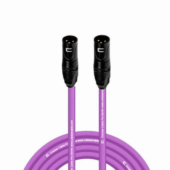 Coluber Cable 3-Pin Male Balanced XLR Cable-Professional Microphone Cable