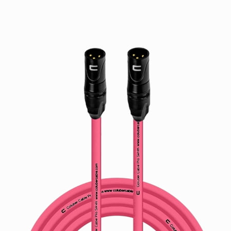 Coluber Cable 3-Pin Male Balanced XLR Cable-Professional Microphone Cable