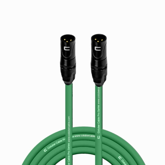Coluber Cable 3-Pin Male Balanced XLR Cable-Professional Microphone Cable