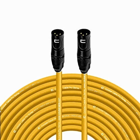 Coluber Cable 3-Pin Male Balanced XLR Cable-Professional Microphone Cable
