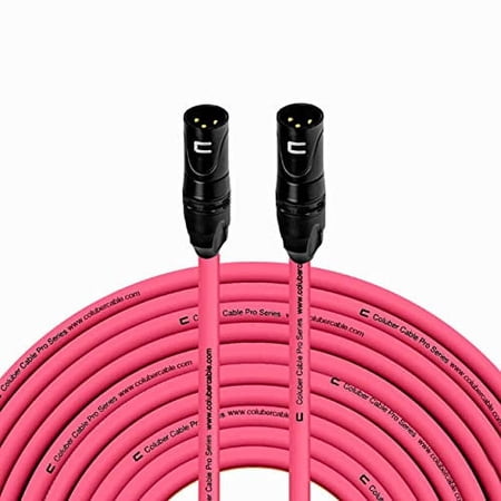 Coluber Cable 3-Pin Male Balanced XLR Cable-Professional Microphone Cable
