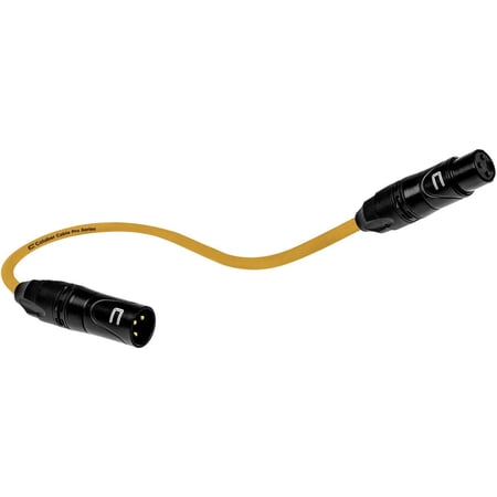 Coluber Cable 3-Pin Male to Female Balanced XLR Cable Audio Interface 0.5ft