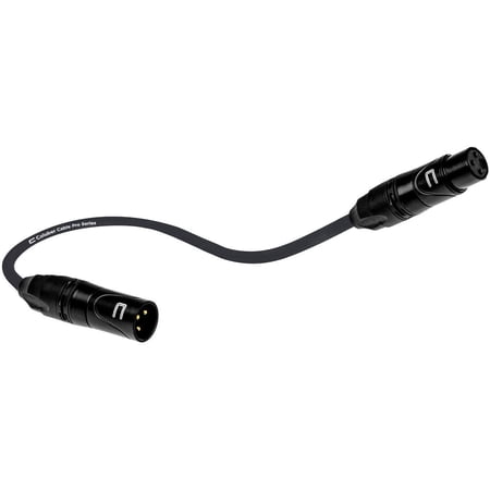 Coluber Cable 3-Pin Male to Female Balanced XLR Cable Audio Interface 1.5ft