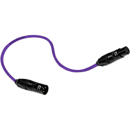 Coluber Cable 3-Pin Male to Female Balanced XLR Cable Audio Interface 10ft