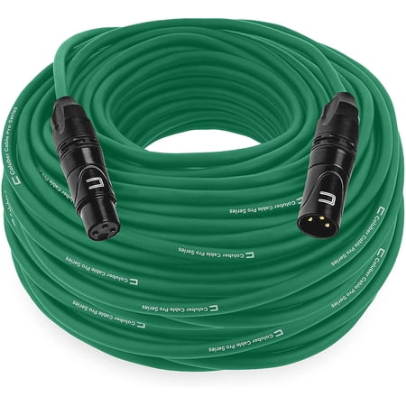 Coluber Cable 3-Pin Male to Female Balanced XLR Cable Audio Interface 150ft