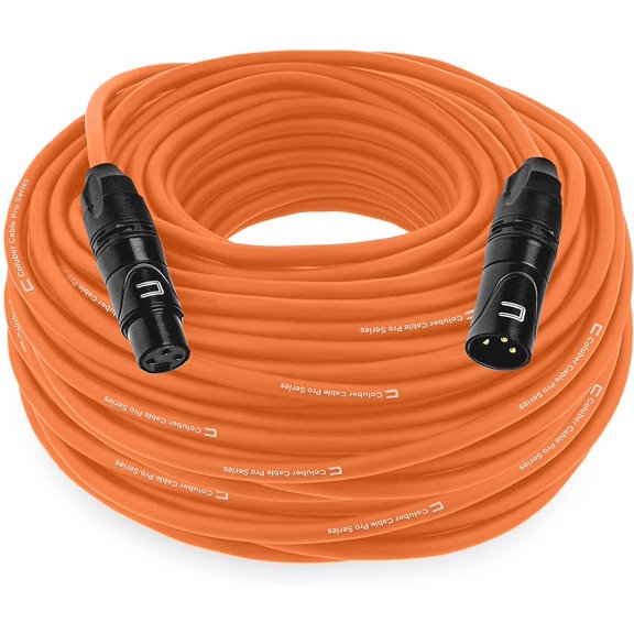 Coluber Cable 3-Pin Male to Female Balanced XLR Cable Audio Interface 150ft