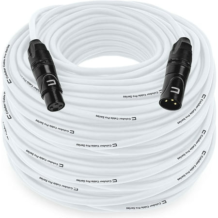 Coluber Cable 3-Pin Male to Female Balanced XLR Cable Audio Interface 200ft