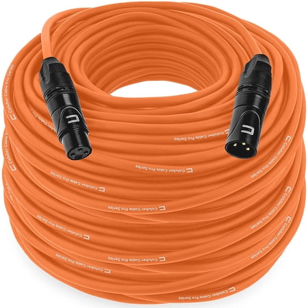 Coluber Cable 3-Pin Male to Female Balanced XLR Cable Audio Interface 200ft