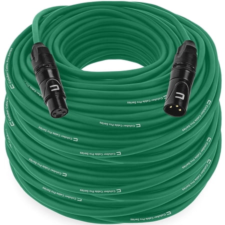 Coluber Cable 3-Pin Male to Female Balanced XLR Cable Audio Interface 200ft