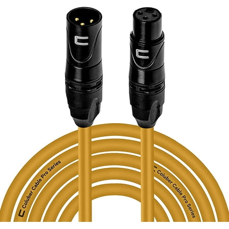 Coluber Cable 3-Pin Male to Female Balanced XLR Cable Audio Interface 35ft